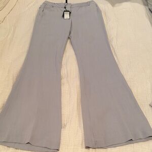 BCBG Pearl Grey Wool Pants